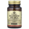 Solgar Selenium Yeast-Free 100 mcg, 100 Tablets