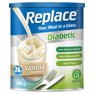 Replace Diabetic Vanilla 400g